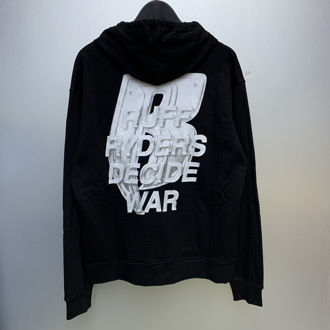 Who Decides War Ruff Ryder Hooded Sweatshirt - DopestKickz