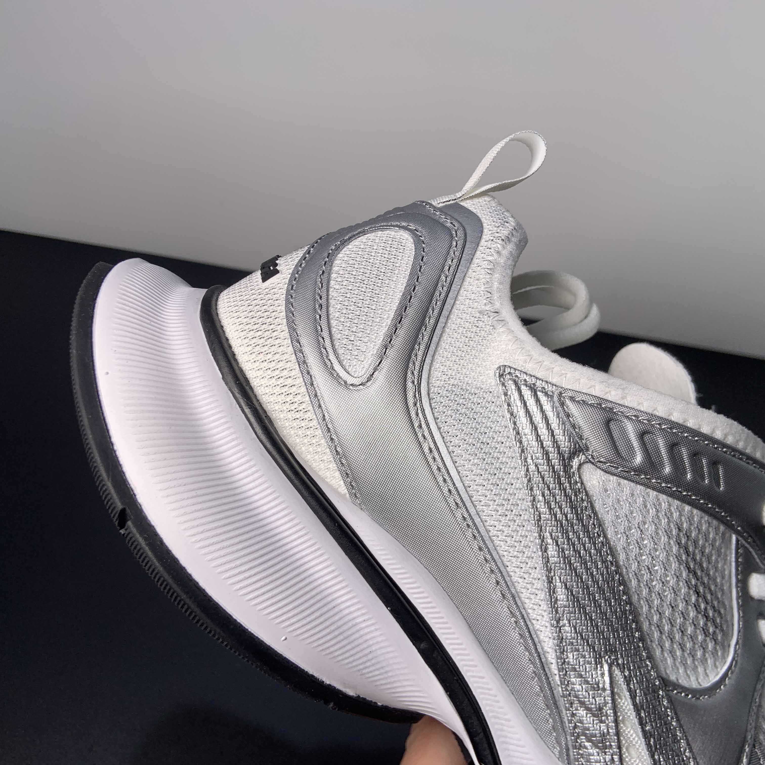 Balenciaga Circuit Sneaker In White And Silver  - DopestKickz