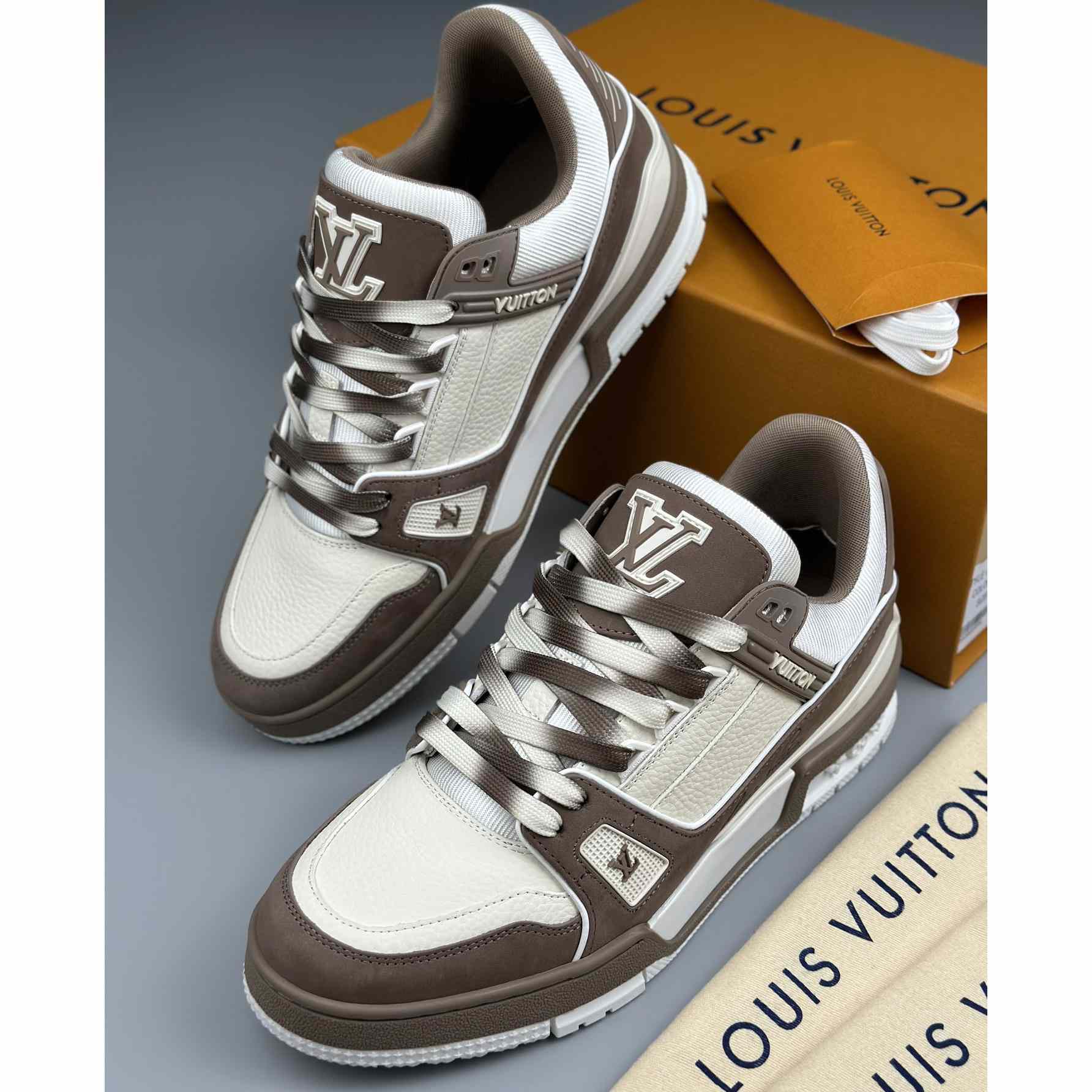 Louis Vuitton LV Trainer Sneaker     - DopestKickz