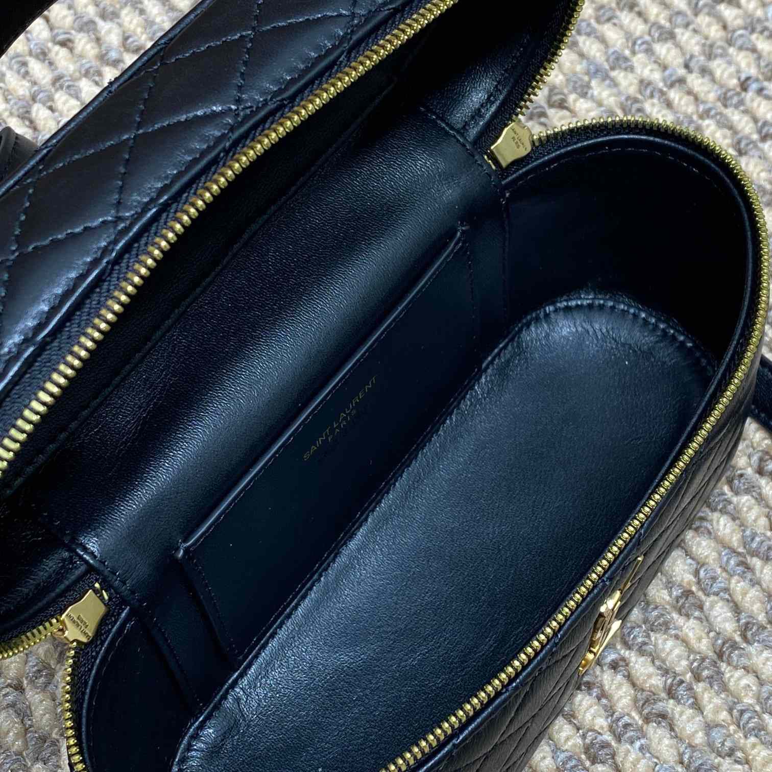 Saint Laurent Gaby Vanity Bag In Lambskin - DopestKickz