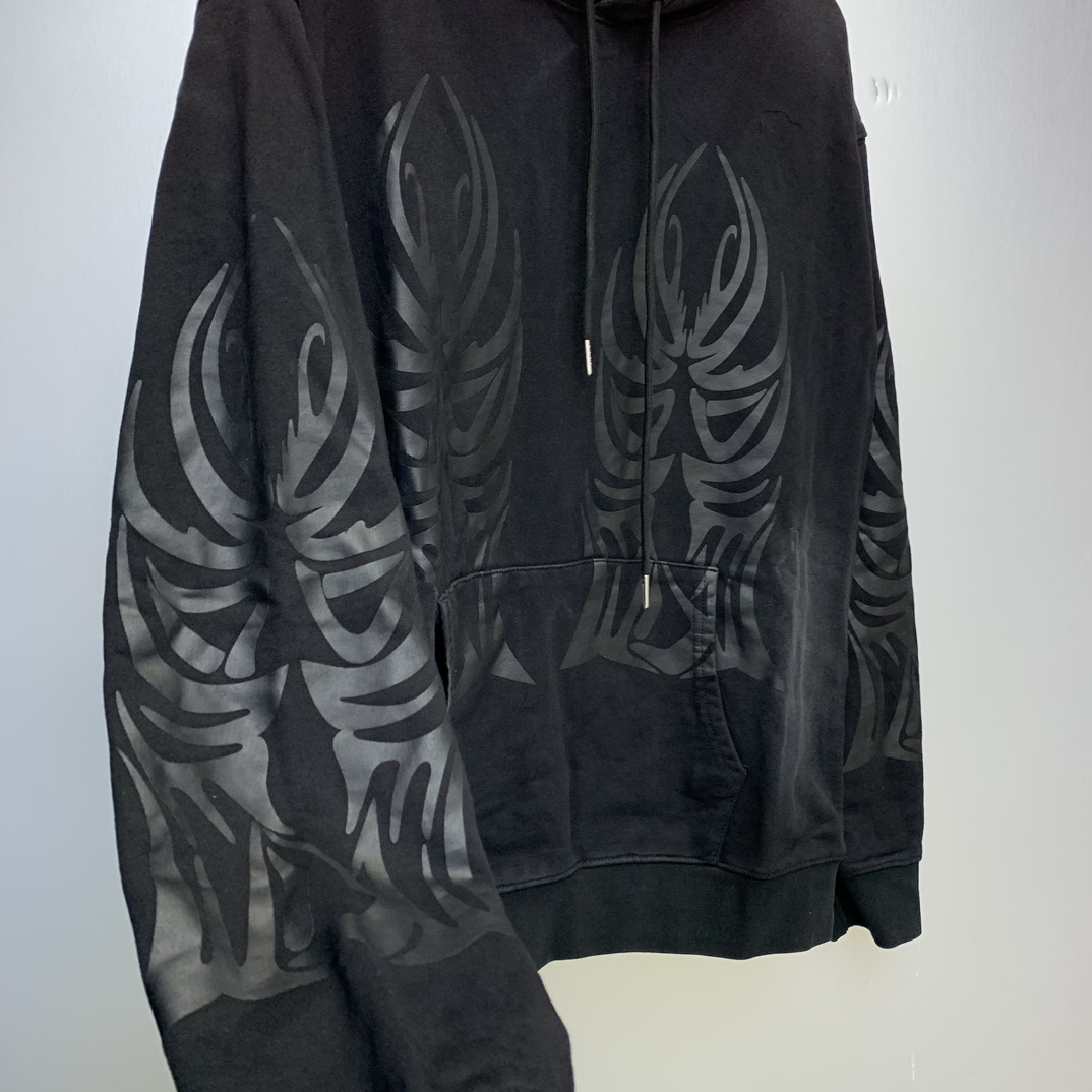 Who Decides War Black Winged Hoodie - DopestKickz