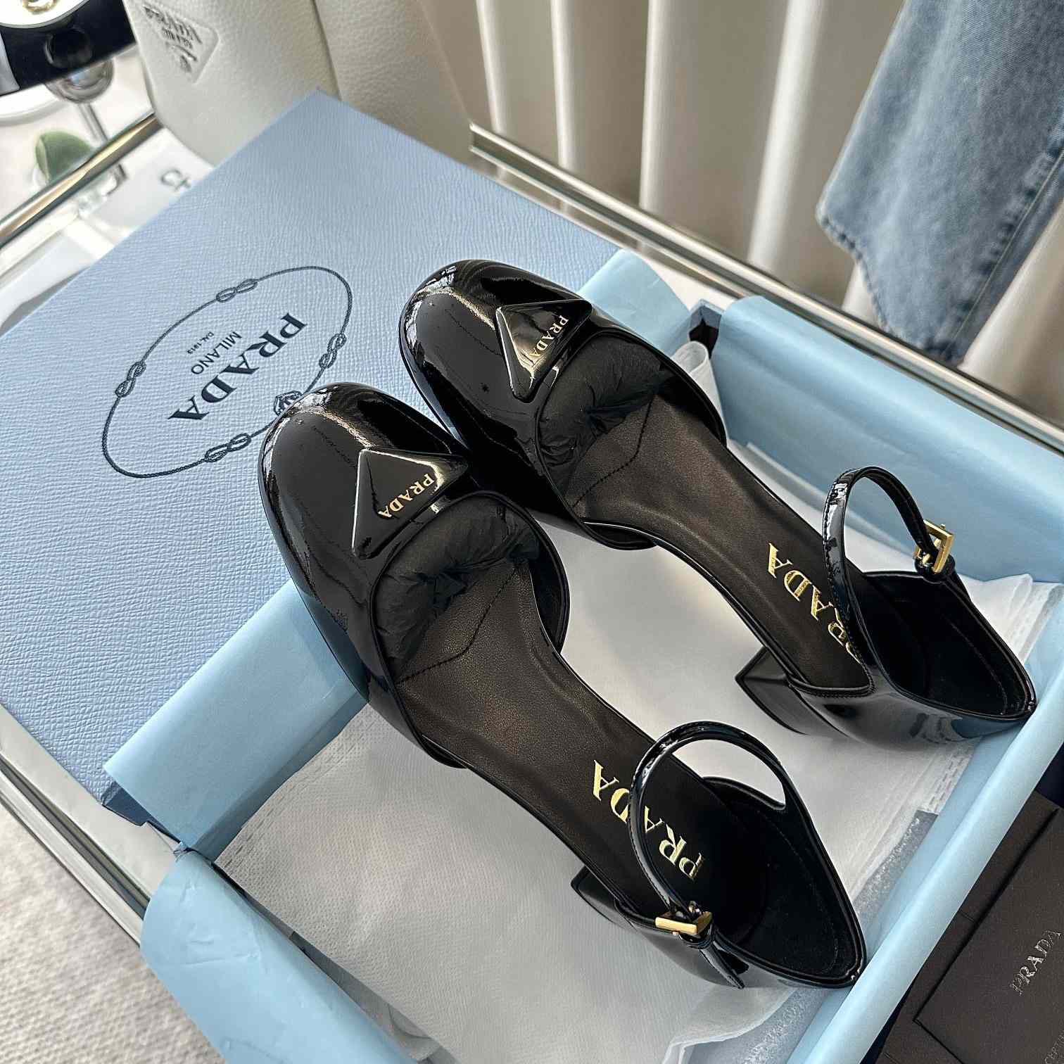 Prada Patent Leather Pumps - DopestKickz