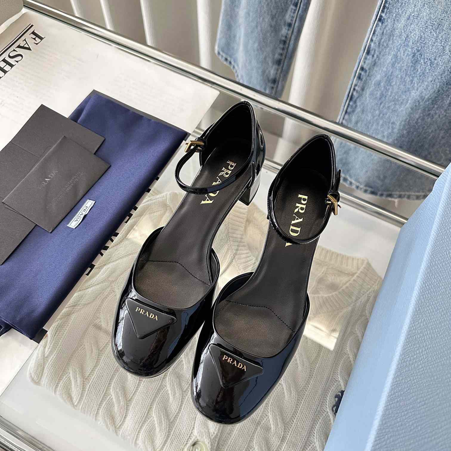 Prada Patent Leather Pumps - DopestKickz