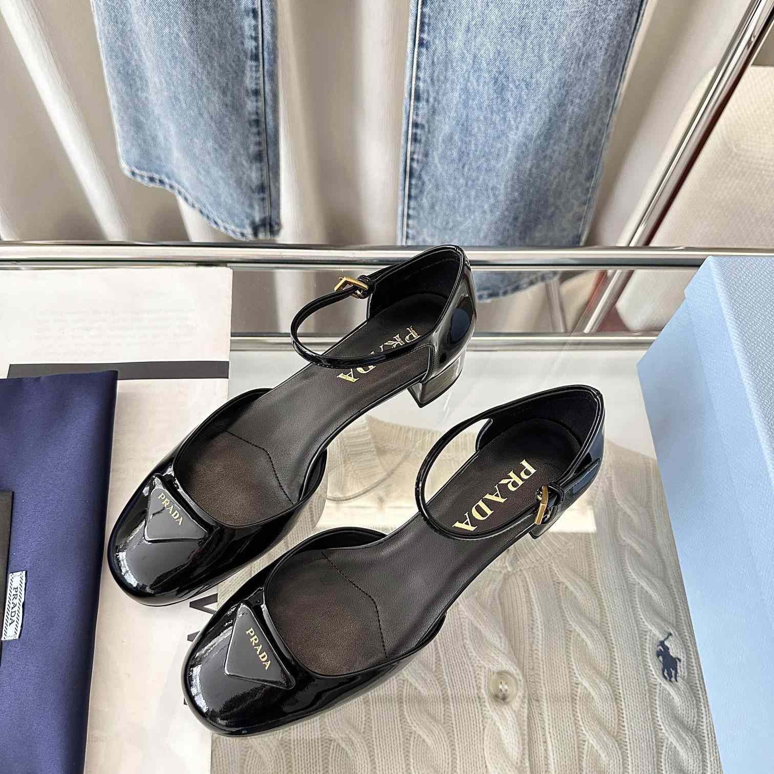 Prada Patent Leather Pumps - DopestKickz