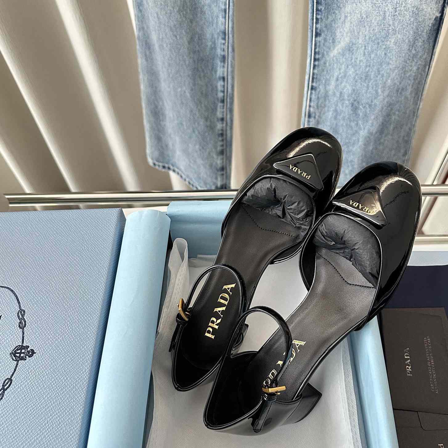 Prada Patent Leather Pumps - DopestKickz