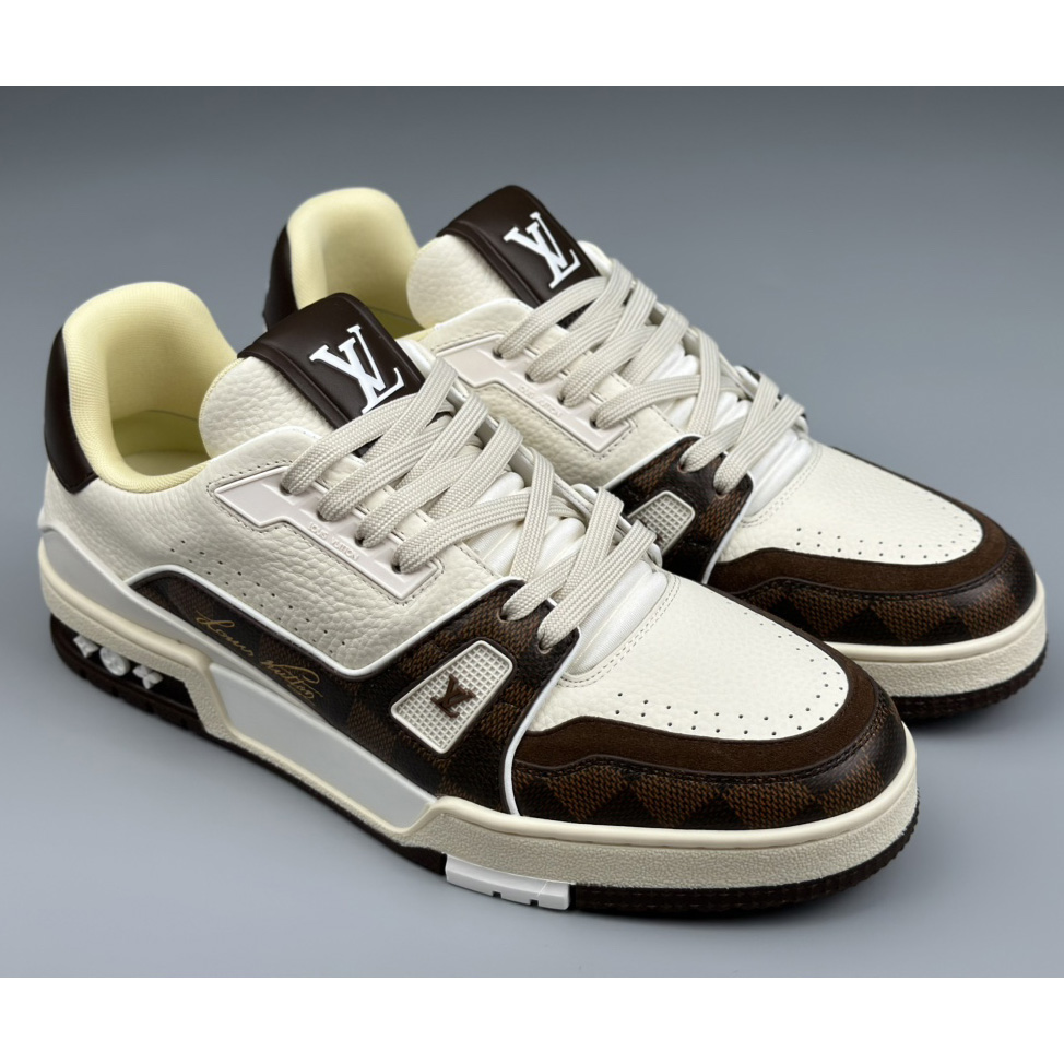 Louis Vuitton LV Trainer Sneaker   - DopestKickz