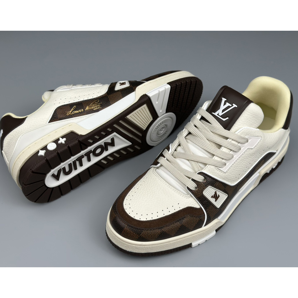 Louis Vuitton LV Trainer Sneaker   - DopestKickz