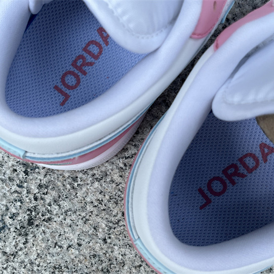 Jordan Air Jordan 1 LOW “White/Pink Foam/Glacier Blue  Sneaker    HM3706-141 - DopestKickz