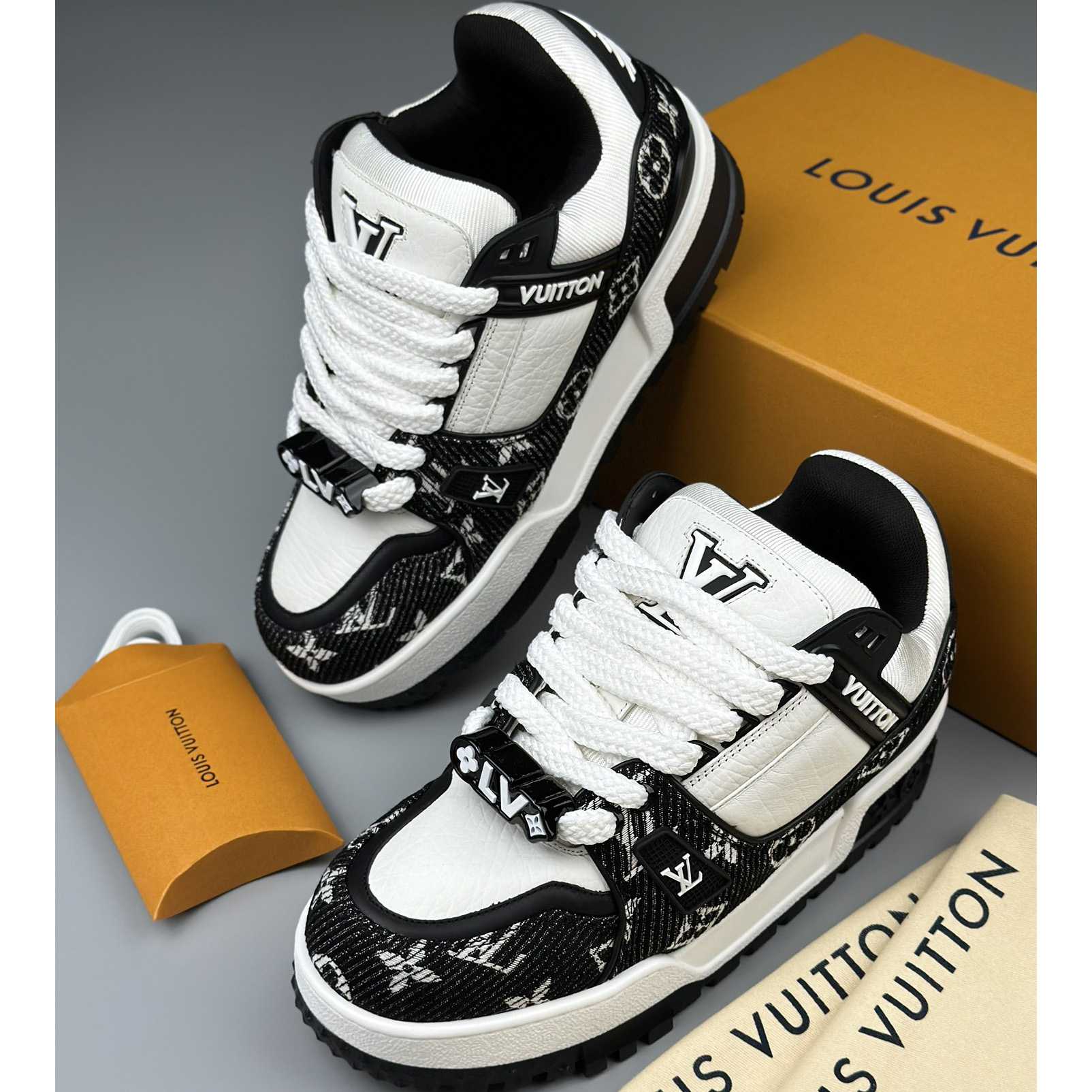 Louis Vuitton LV Trainer Maxi Sneaker  1ACXAG - DopestKickz