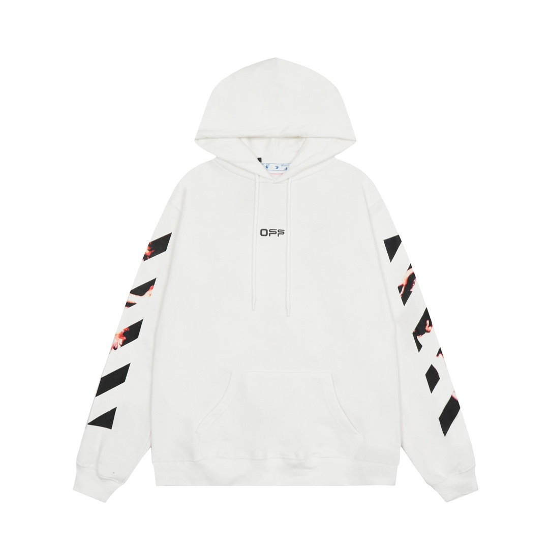 Off-White Caravaggio Arrows Hoodie - DopestKickz