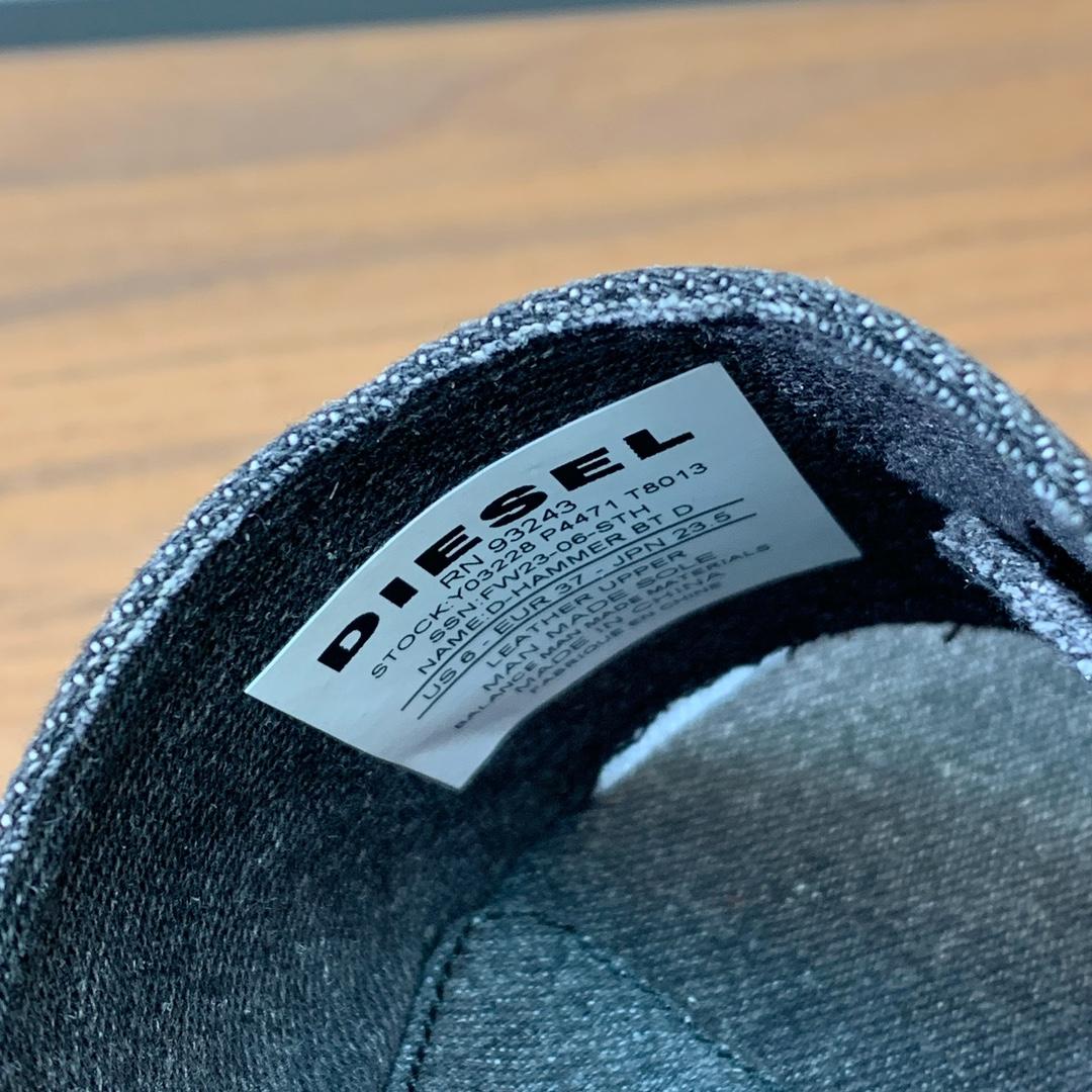 Diesel Sa-Oval D Pf W Denim Sandals - DopestKickz