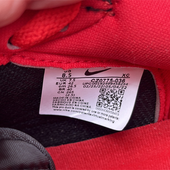 Air Jordan 1 Low  Sneaker      CZ0775-036 - DopestKickz