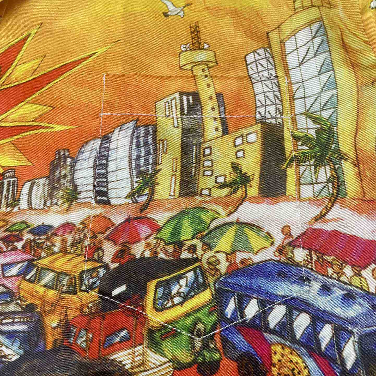 Casablanca Traffic Silk Shirt   CA3473 - DopestKickz