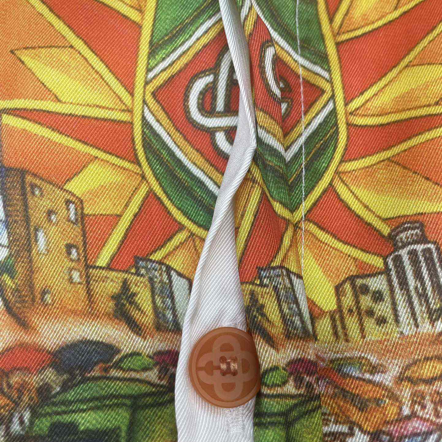 Casablanca Traffic Silk Shirt   CA3473 - DopestKickz