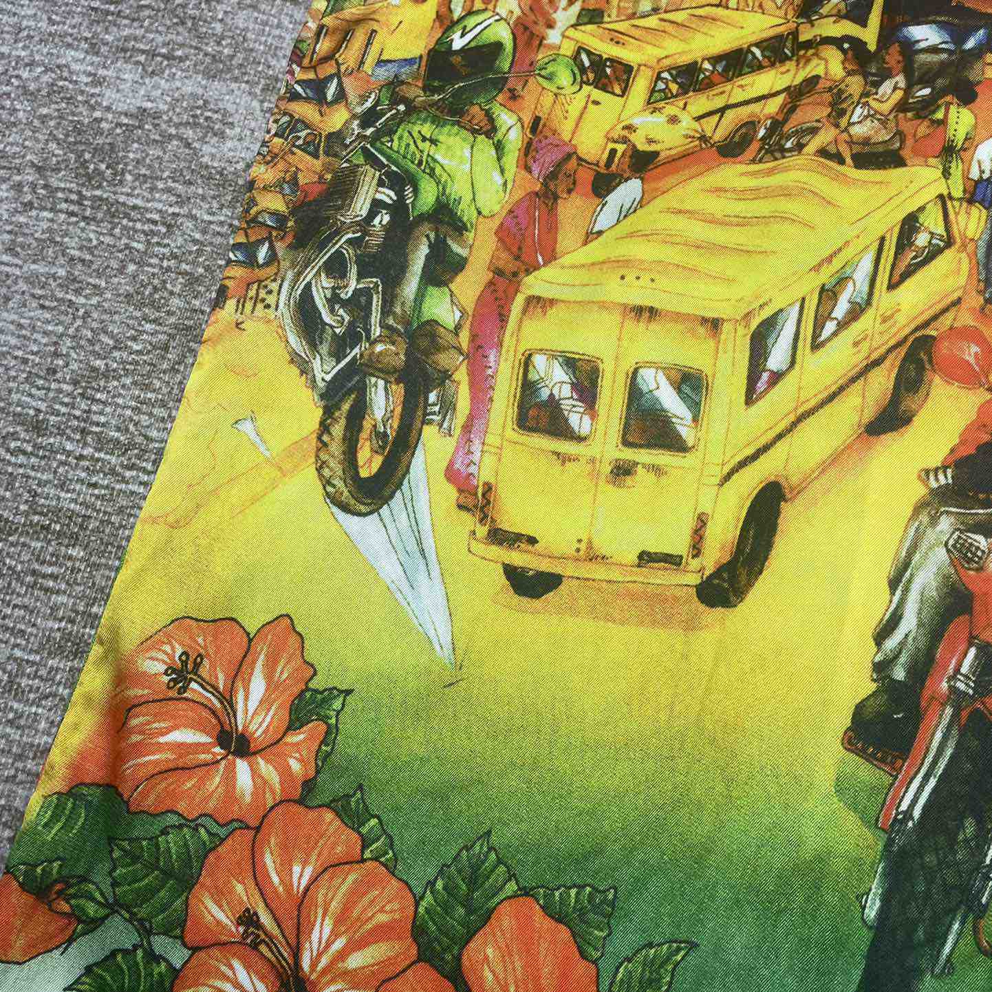 Casablanca Traffic Silk Shirt   CA3473 - DopestKickz