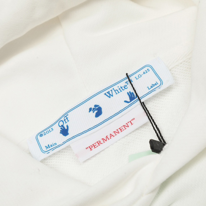 Off-White Cotton Hoodie - DopestKickz