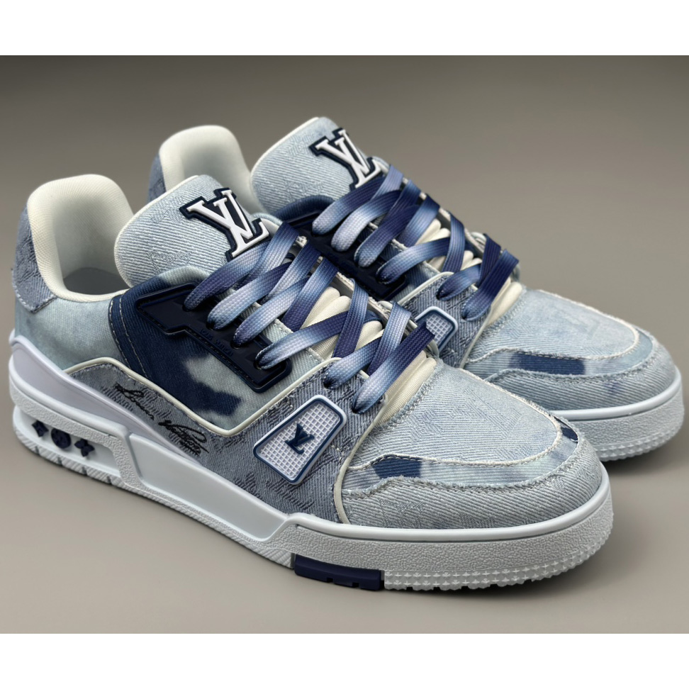 Louis Vuitton LV Trainer Sneaker   - DopestKickz