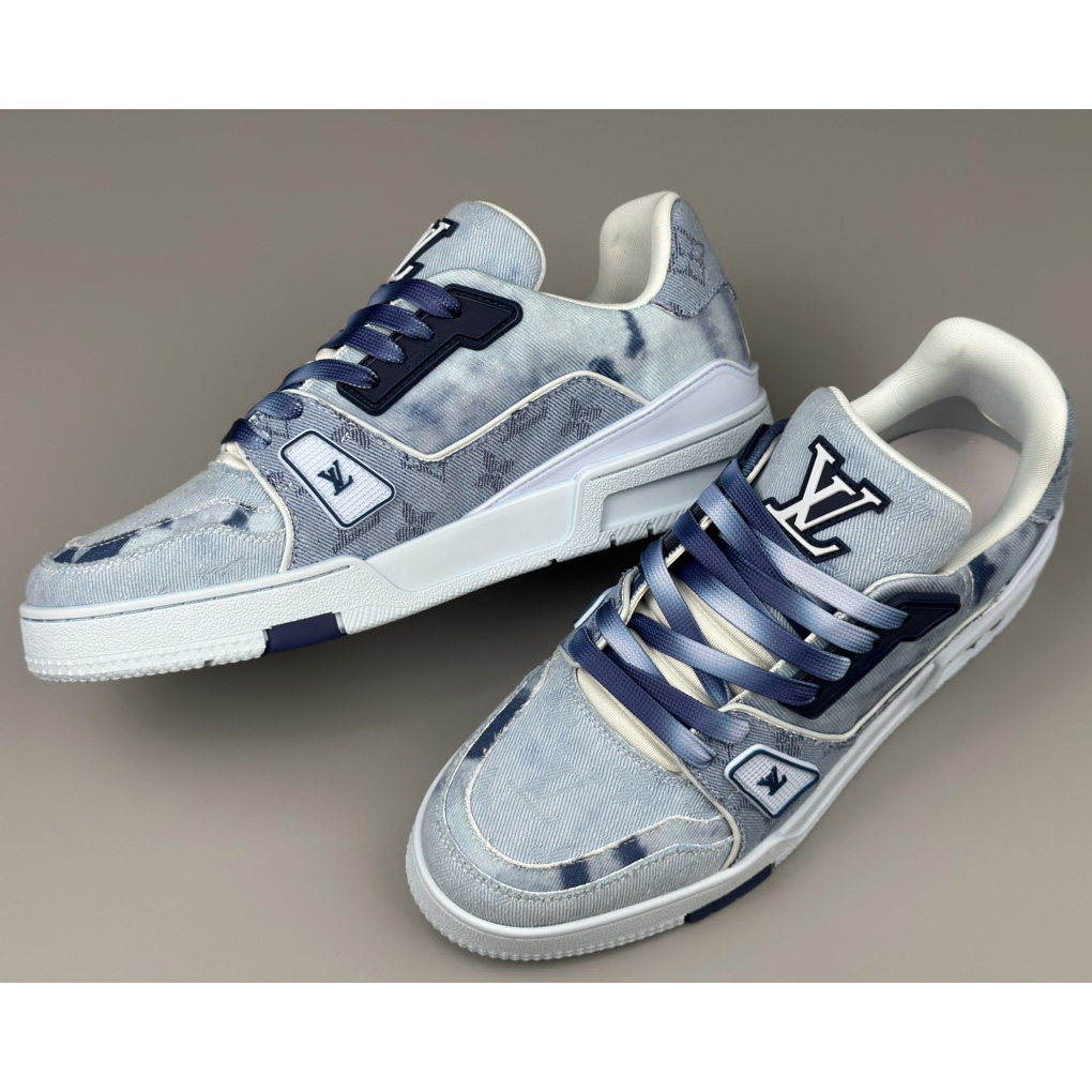 Louis Vuitton LV Trainer Sneaker   - DopestKickz