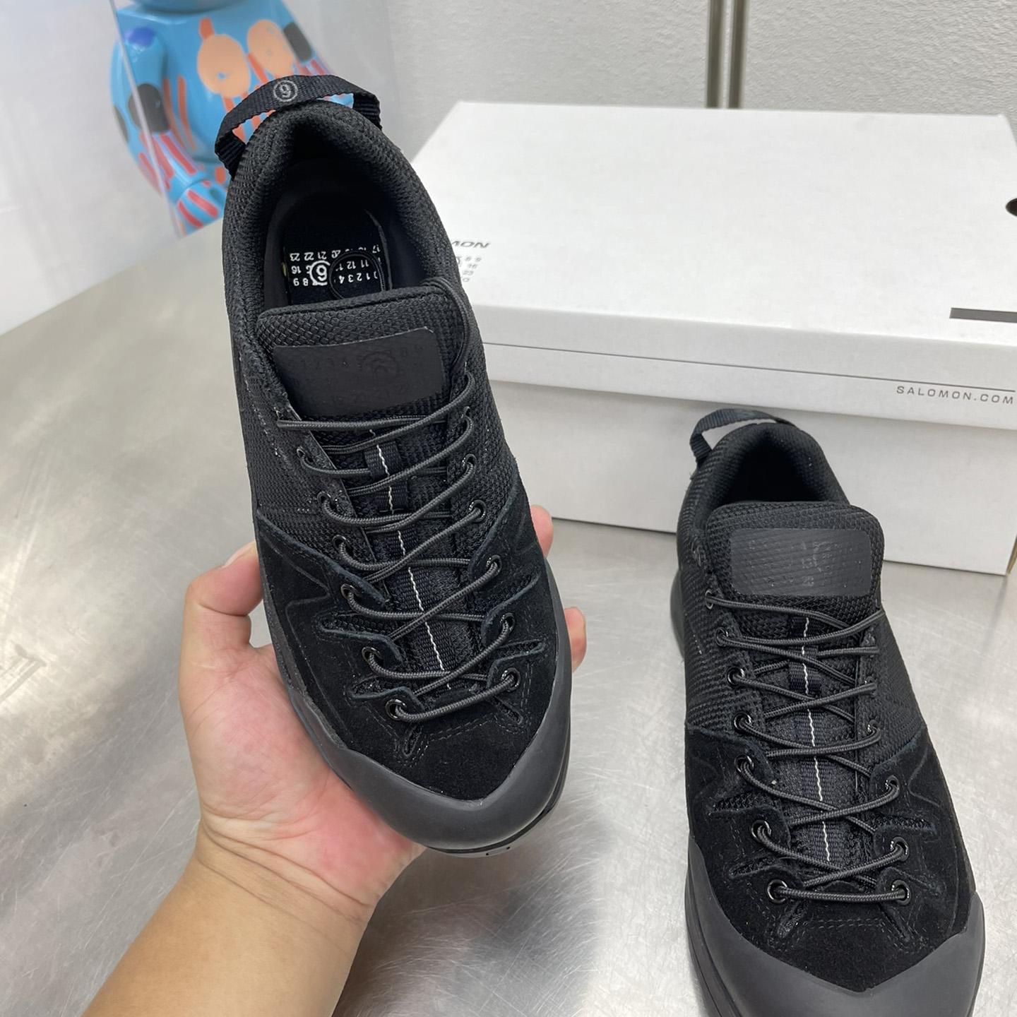 Maison Margiela Black Salomon Edition X-Alpages Sneakers - DopestKickz