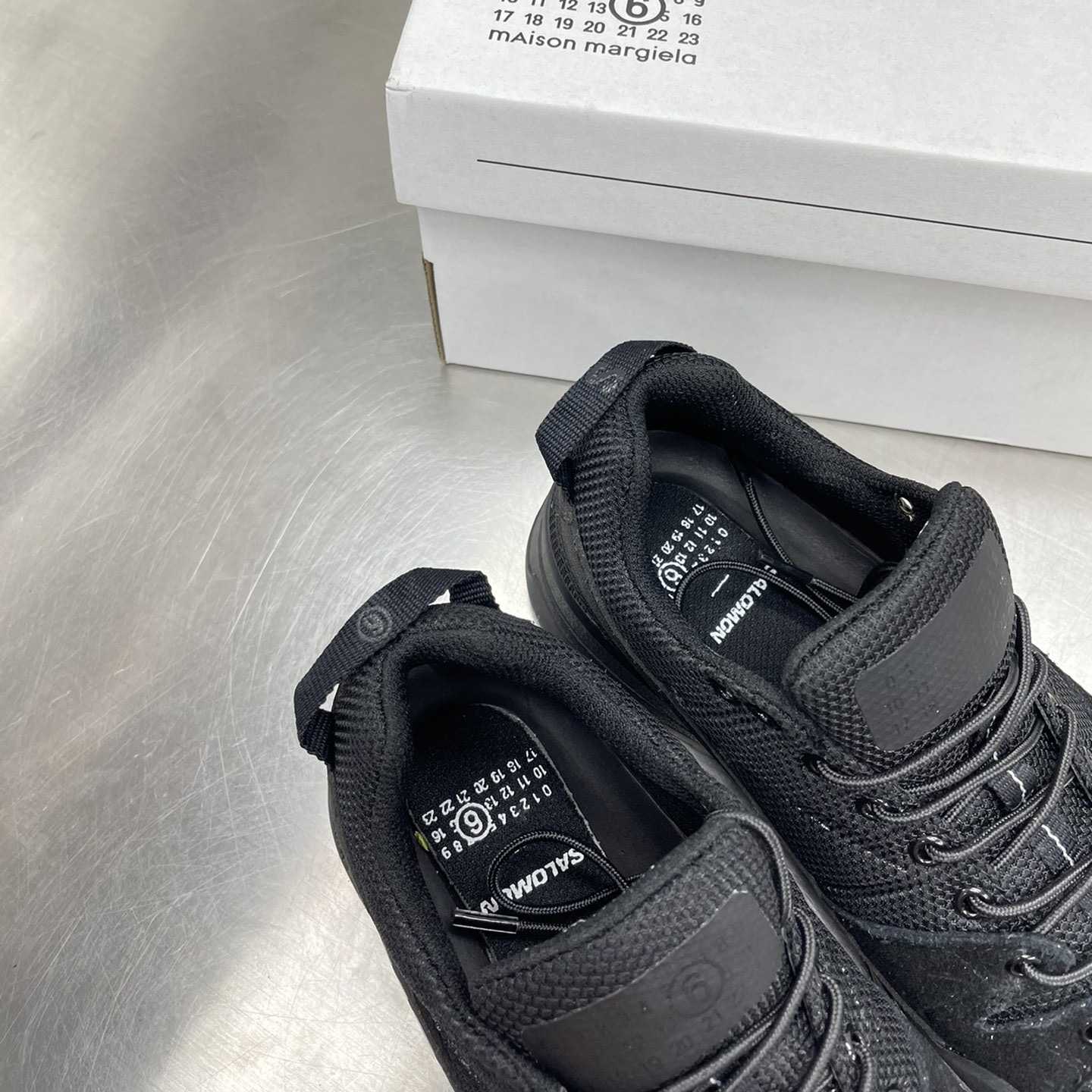 Maison Margiela Black Salomon Edition X-Alpages Sneakers - DopestKickz