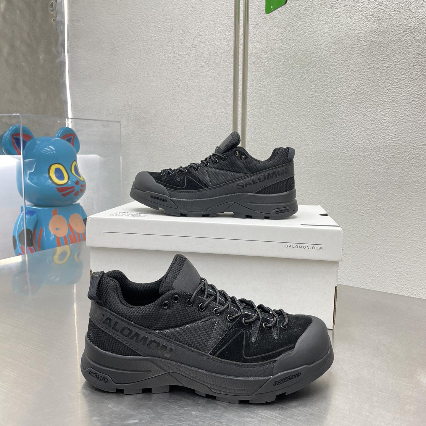 Maison Margiela Black Salomon Edition X-Alpages Sneakers - DopestKickz