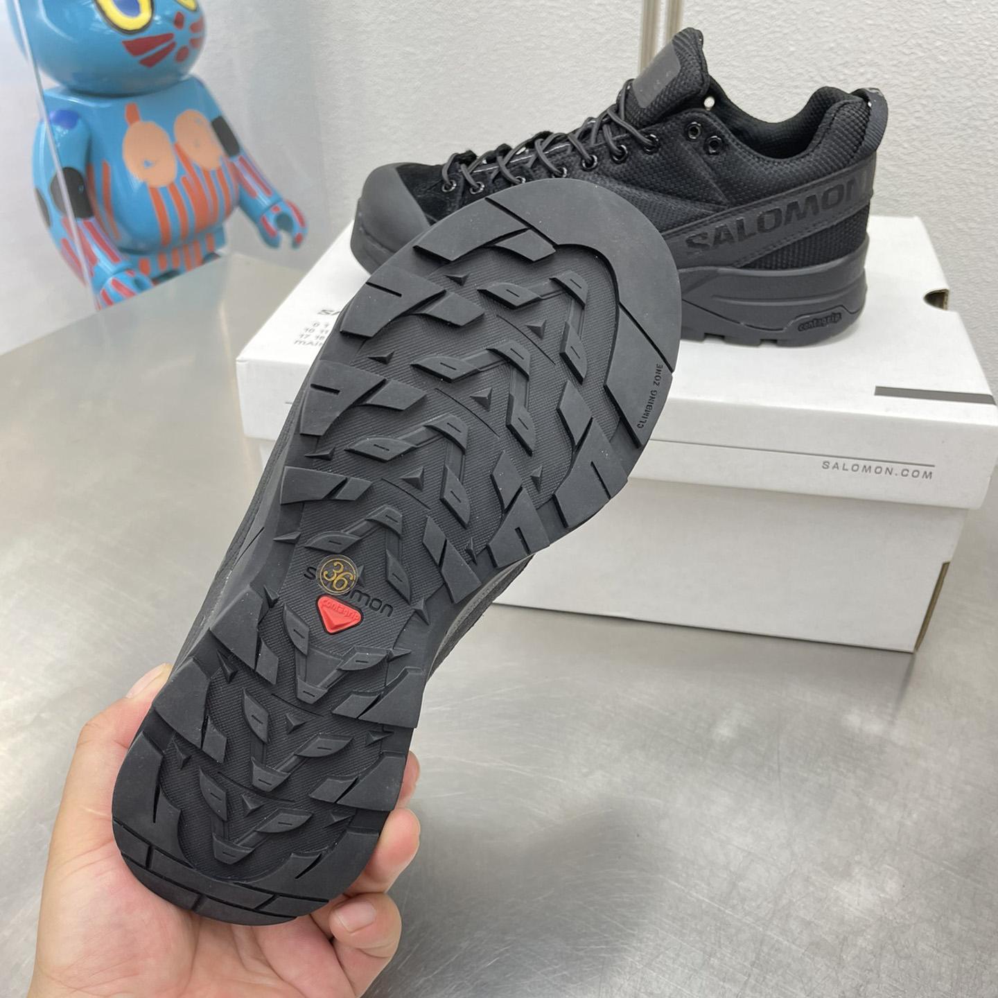 Maison Margiela Black Salomon Edition X-Alpages Sneakers - DopestKickz