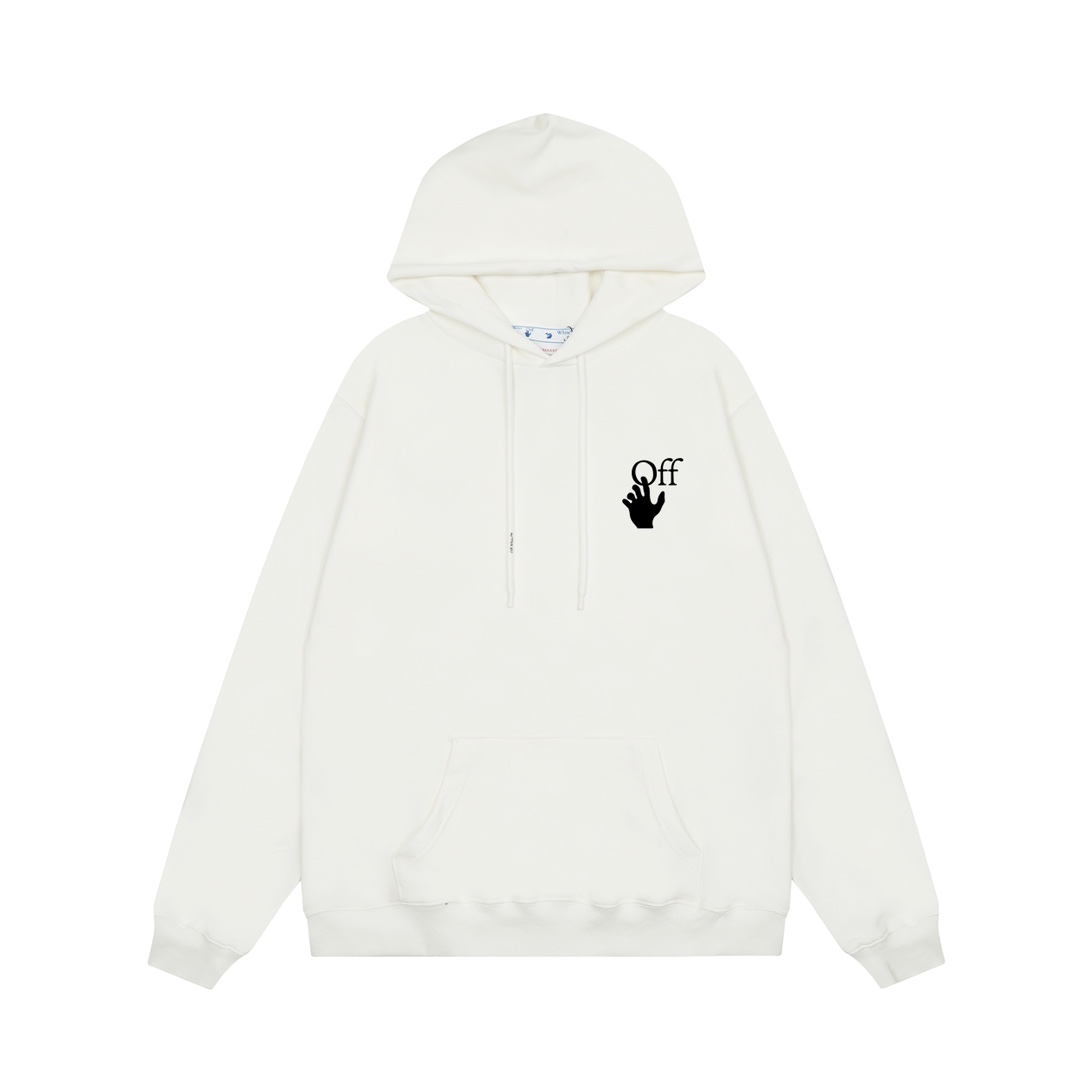 Off-White Gradient Arrows Hoodie - DopestKickz