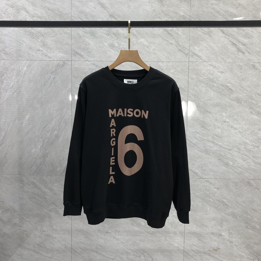 MM6 Maison Margiela Logo Oversized Sweatshirt - DopestKickz