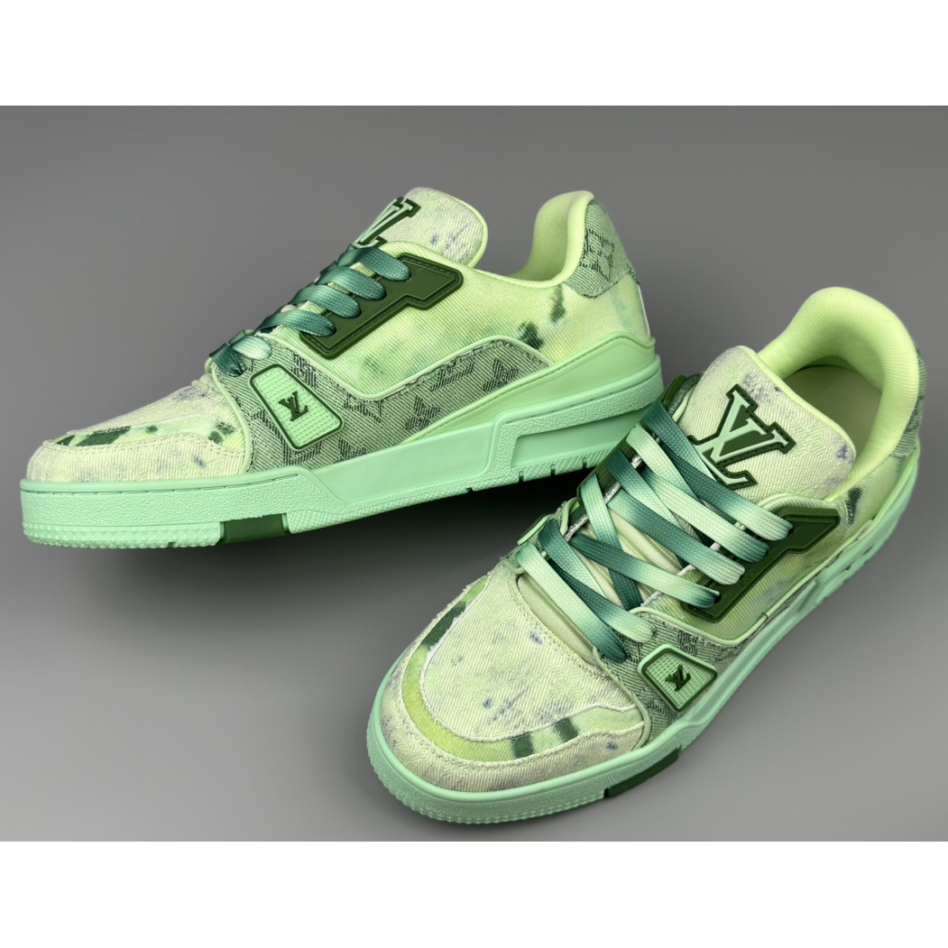 Louis Vuitton LV Trainer Sneaker   - DopestKickz