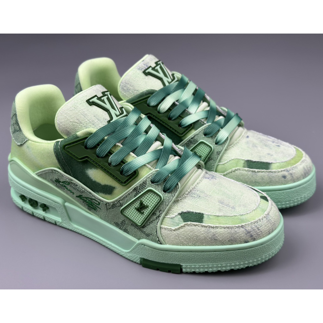 Louis Vuitton LV Trainer Sneaker   - DopestKickz