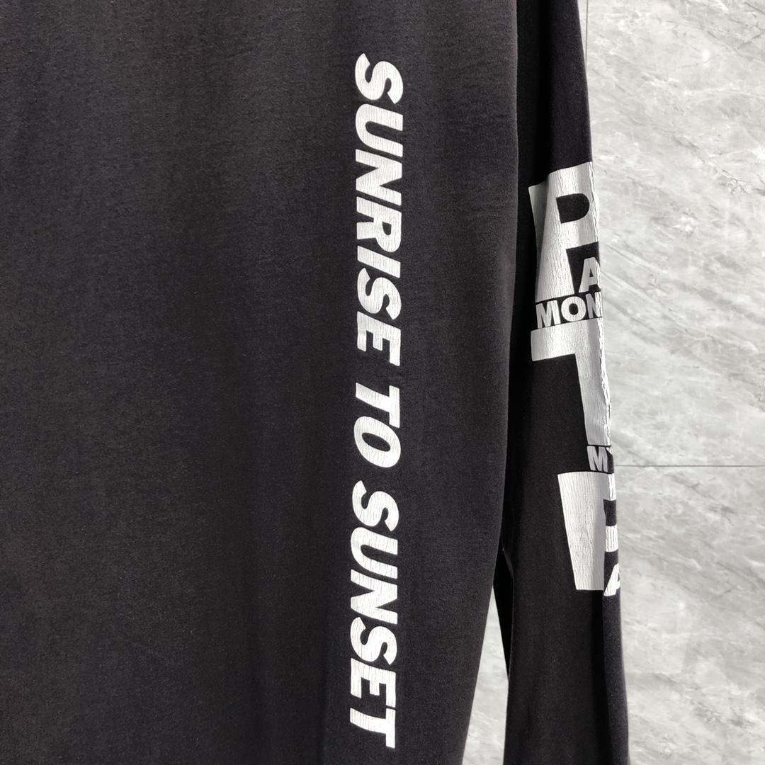 Saint Michael x Pay Money To My Pain Long Sleeve Tee Black - DopestKickz