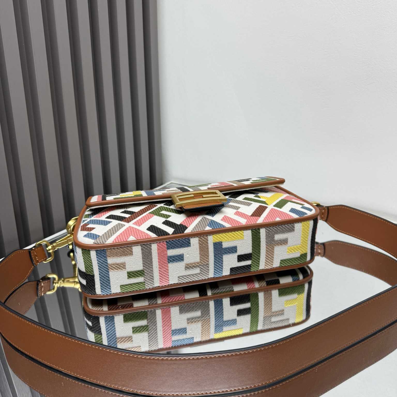 Fendi Canvas Bag (26x13x6cm) - DopestKickz