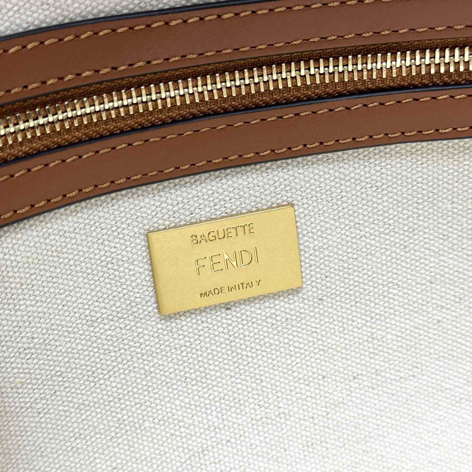 Fendi Canvas Bag (26x13x6cm) - DopestKickz