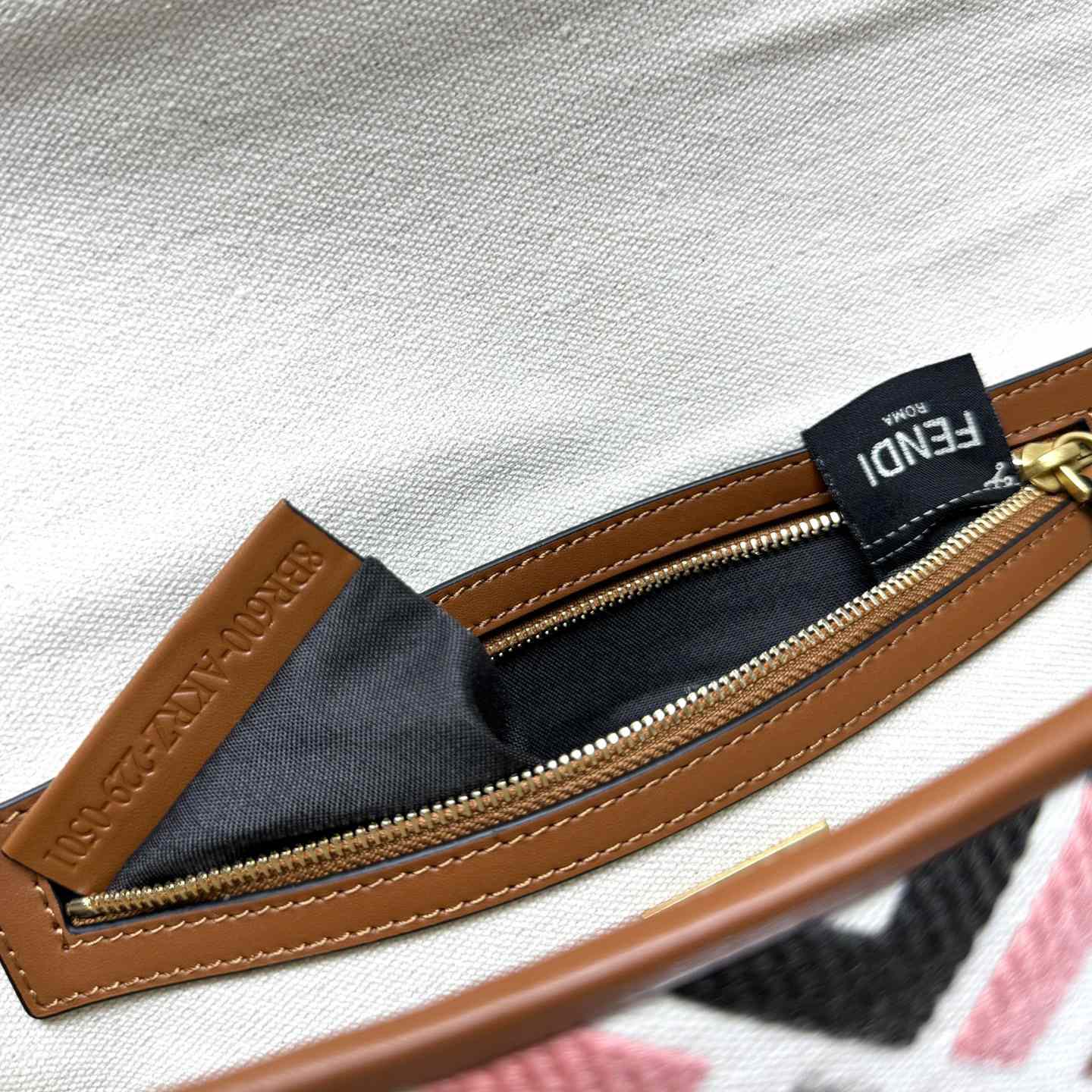 Fendi Canvas Bag (26x13x6cm) - DopestKickz