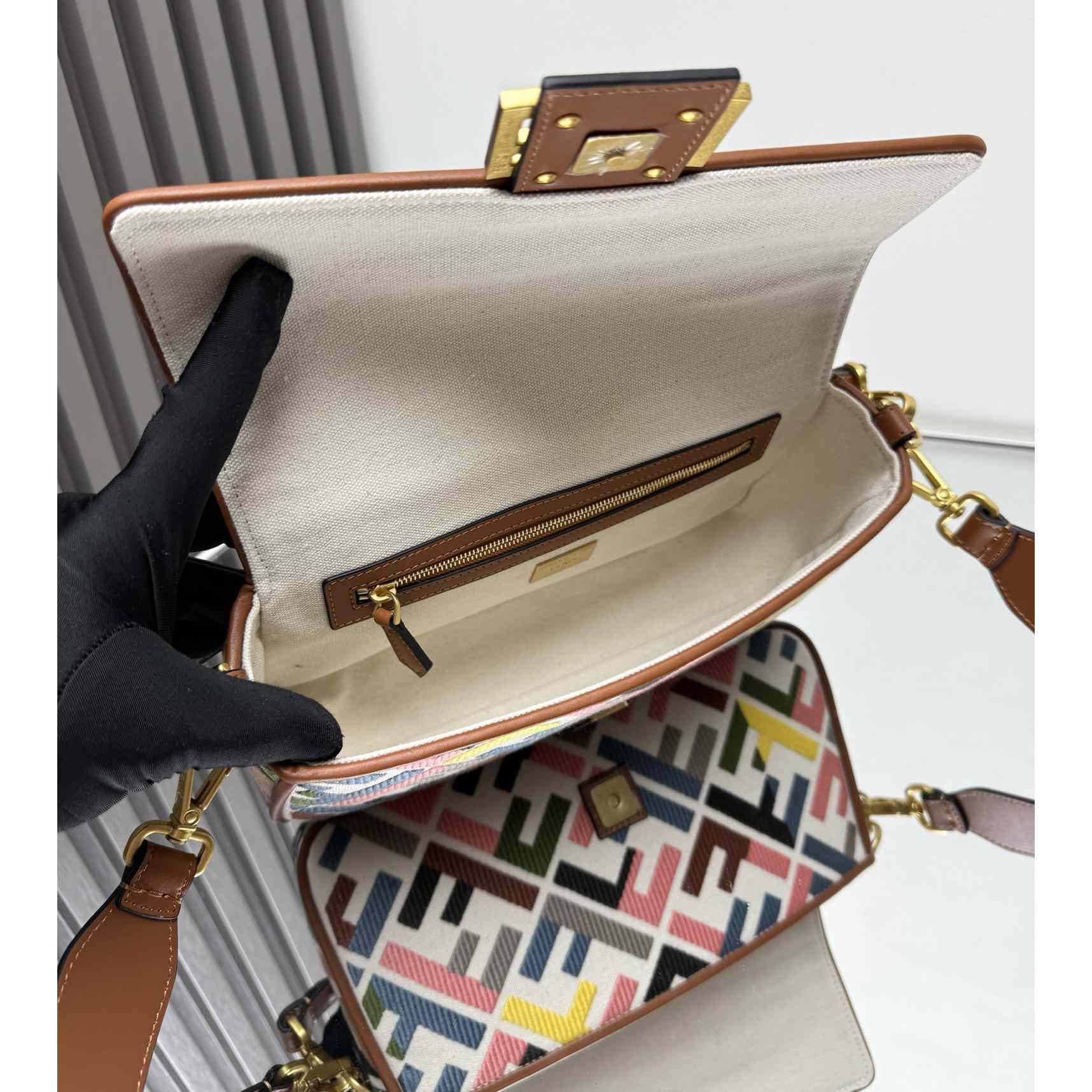 Fendi Canvas Bag (26x13x6cm) - DopestKickz