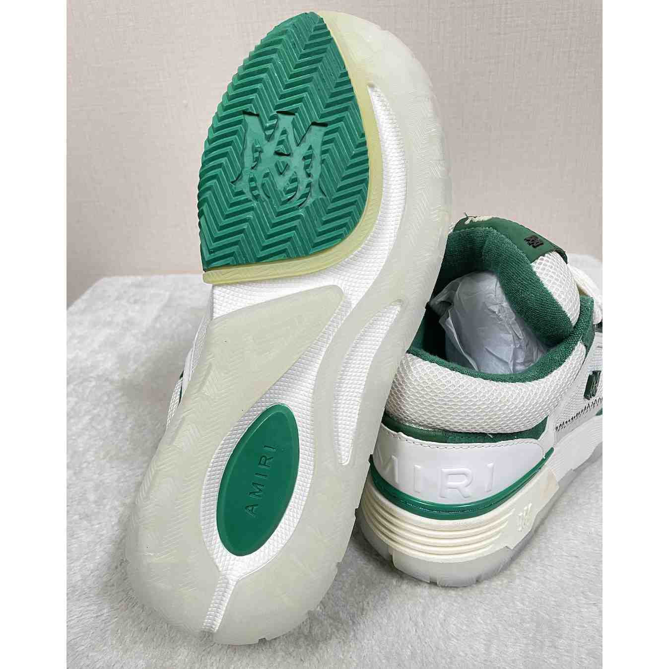 Amiri MA-1 Low Top Lace Up Sneakers - DopestKickz