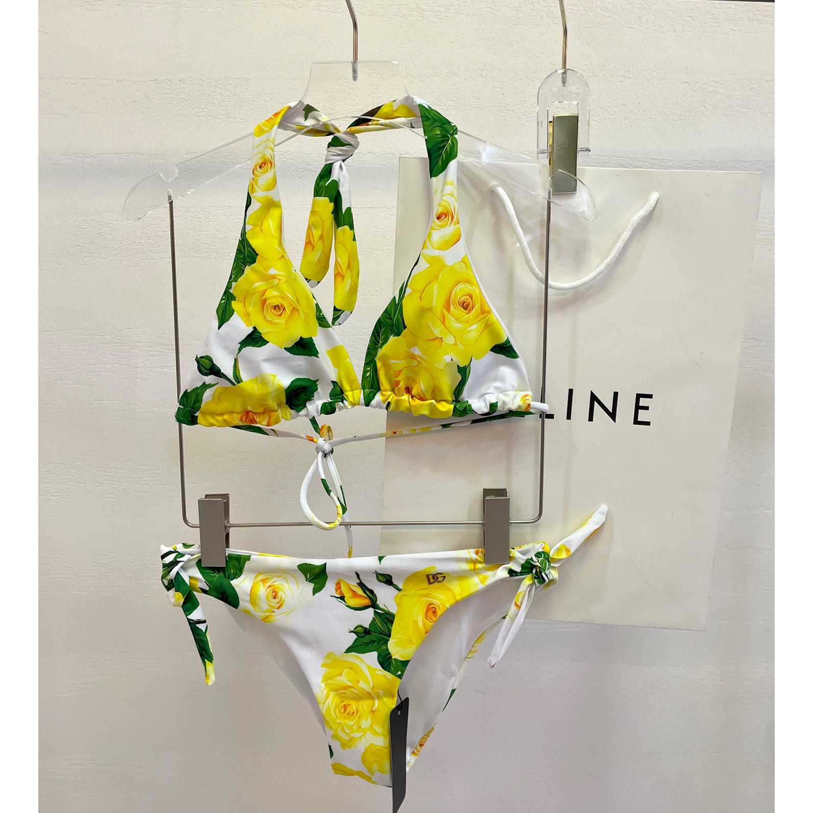 Dolce & Gabbana Women's Yellow One-Piece - DopestKickz