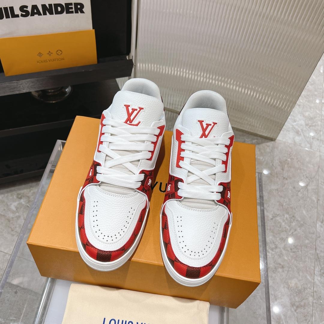 Louis Vuitton LV Trainer Sneaker    - DopestKickz