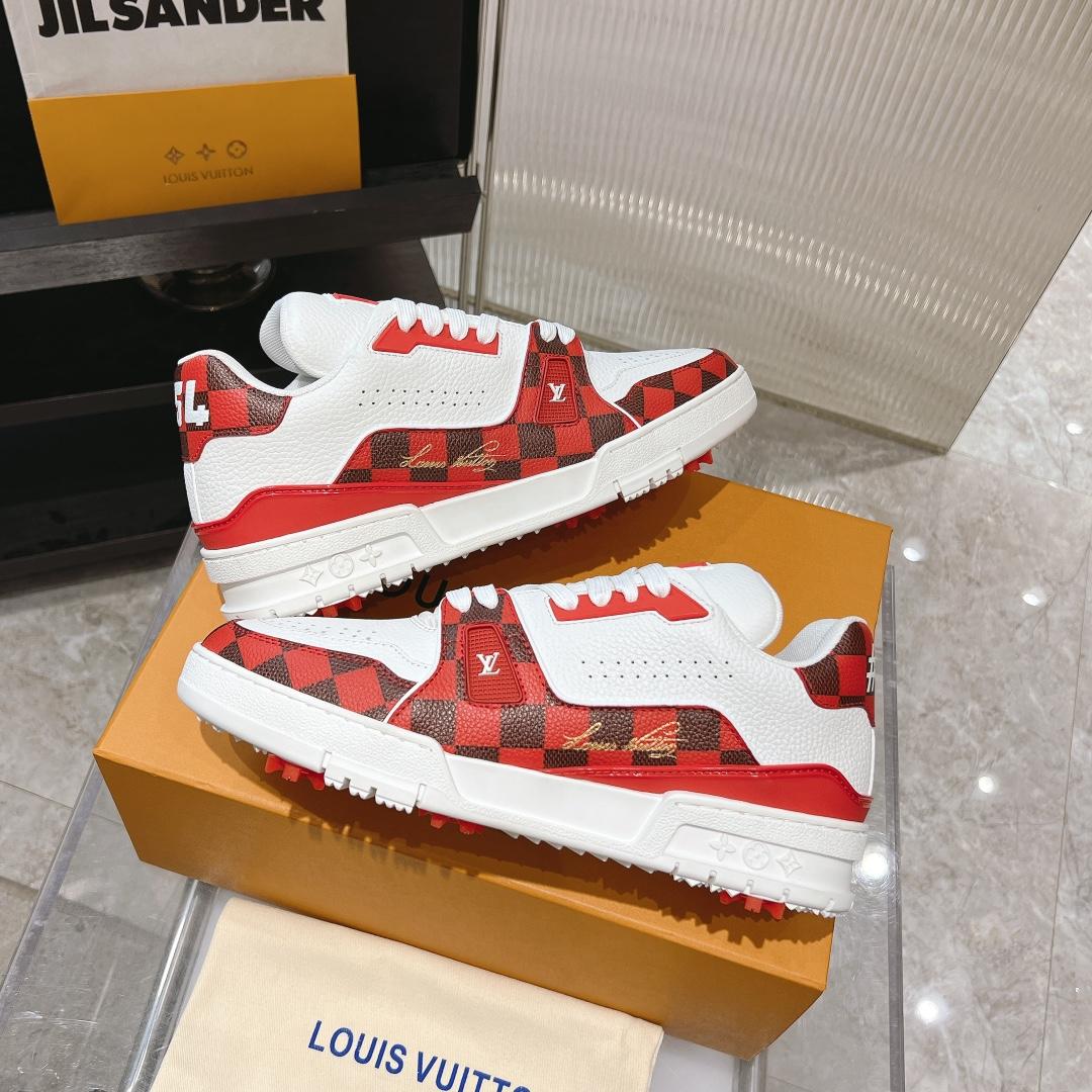 Louis Vuitton LV Trainer Sneaker    - DopestKickz