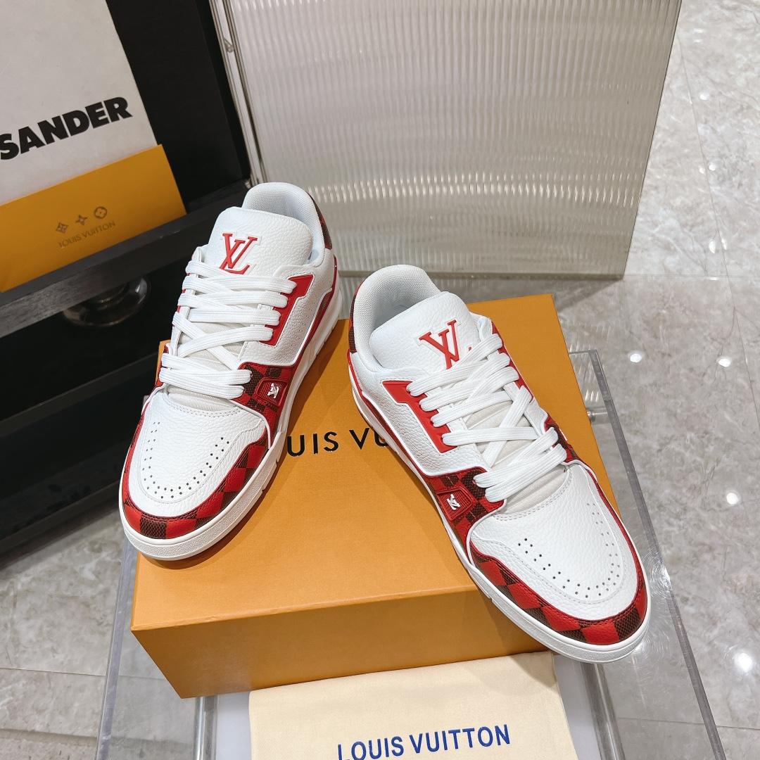 Louis Vuitton LV Trainer Sneaker    - DopestKickz