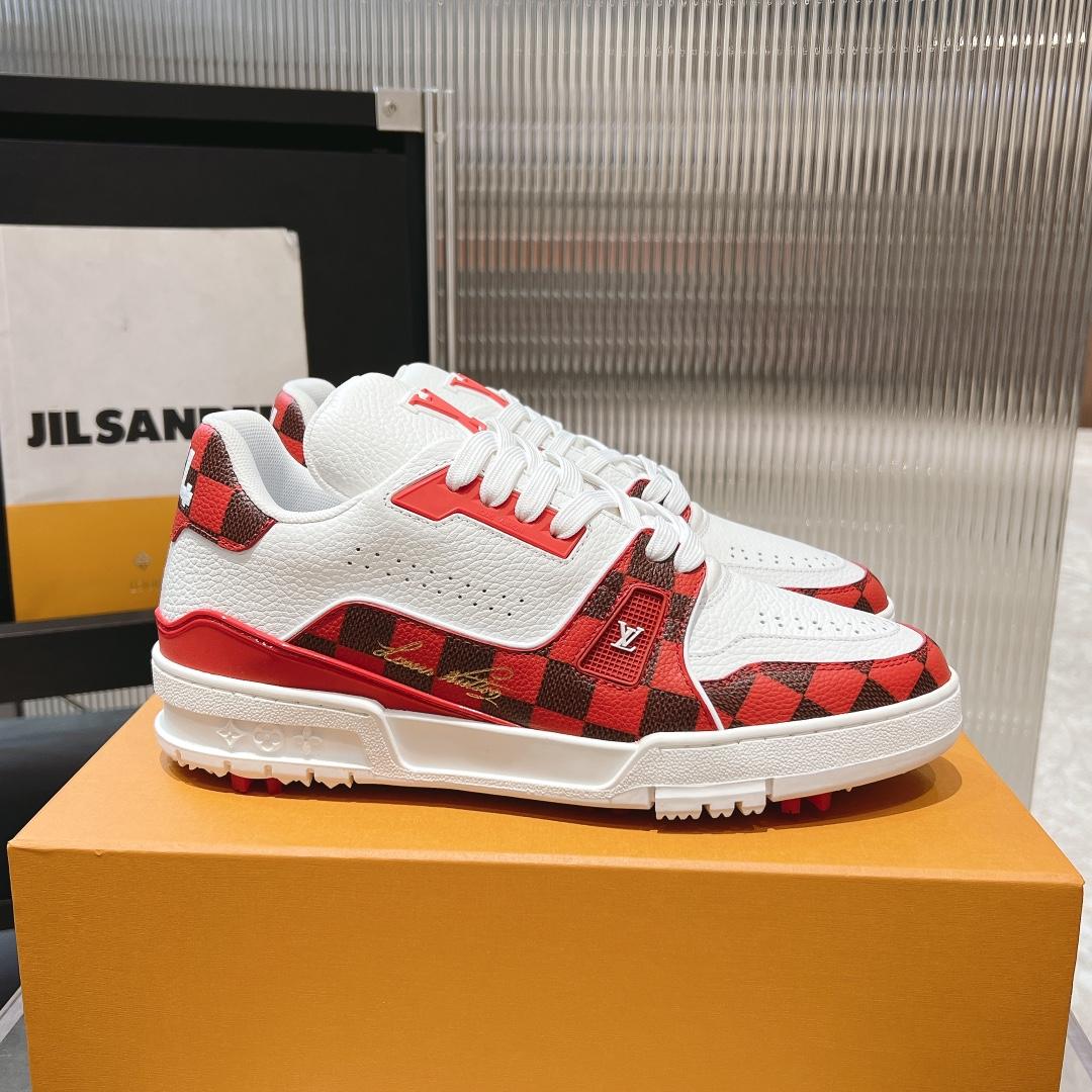 Louis Vuitton LV Trainer Sneaker    - DopestKickz