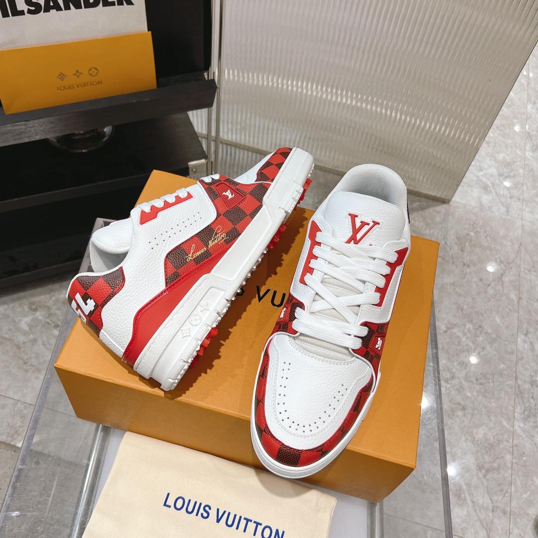 Louis Vuitton LV Trainer Sneaker    - DopestKickz