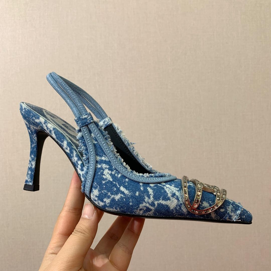 Diesel Blue D-Venus SB Heels - DopestKickz