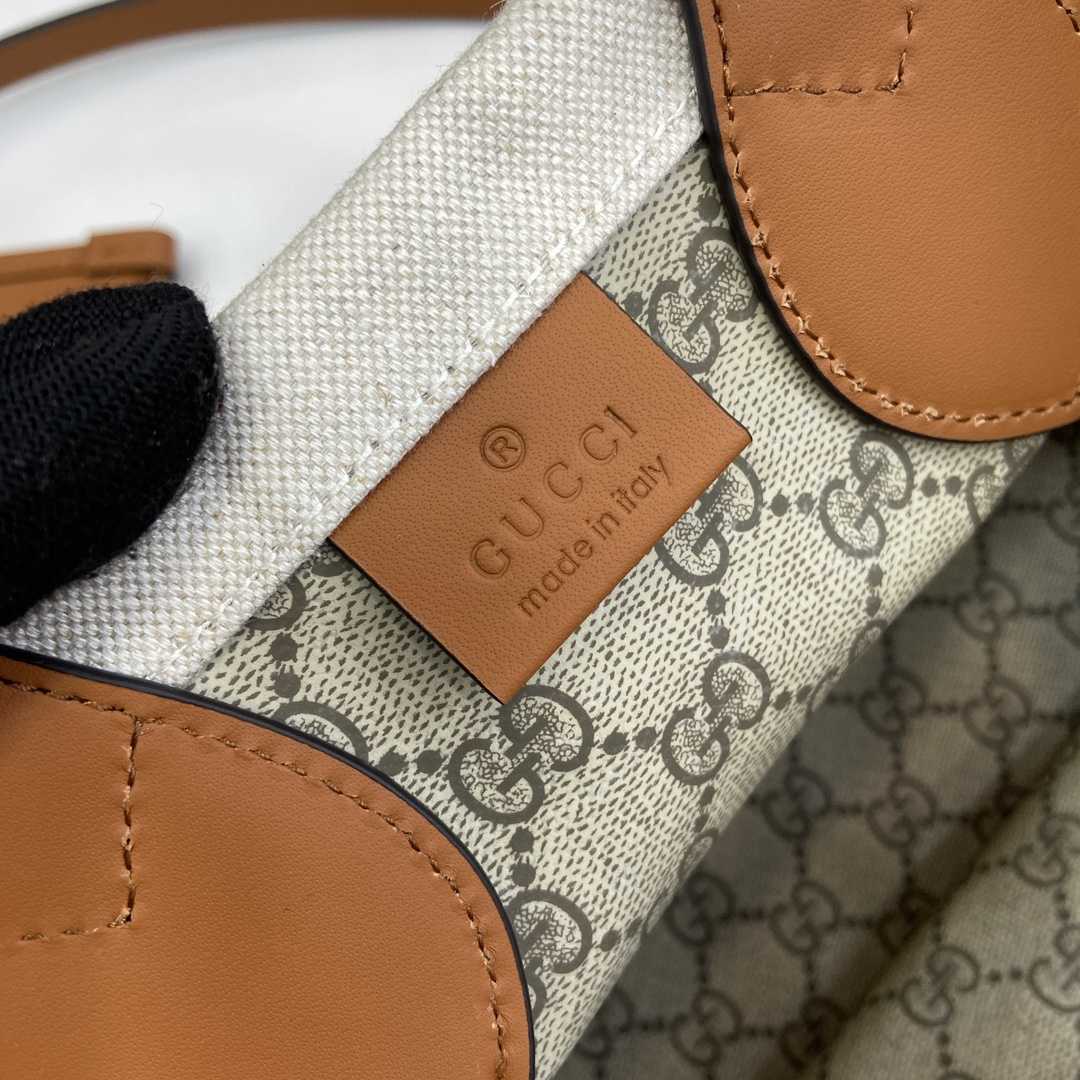 Gucci Mini Tote Bag With Gucci Print - DopestKickz