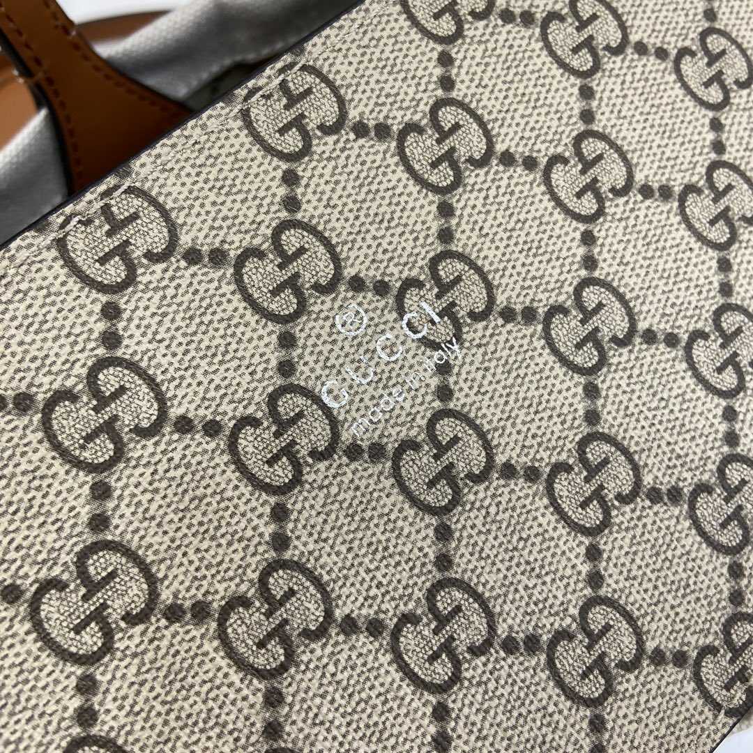 Gucci Mini Tote Bag With Gucci Print - DopestKickz