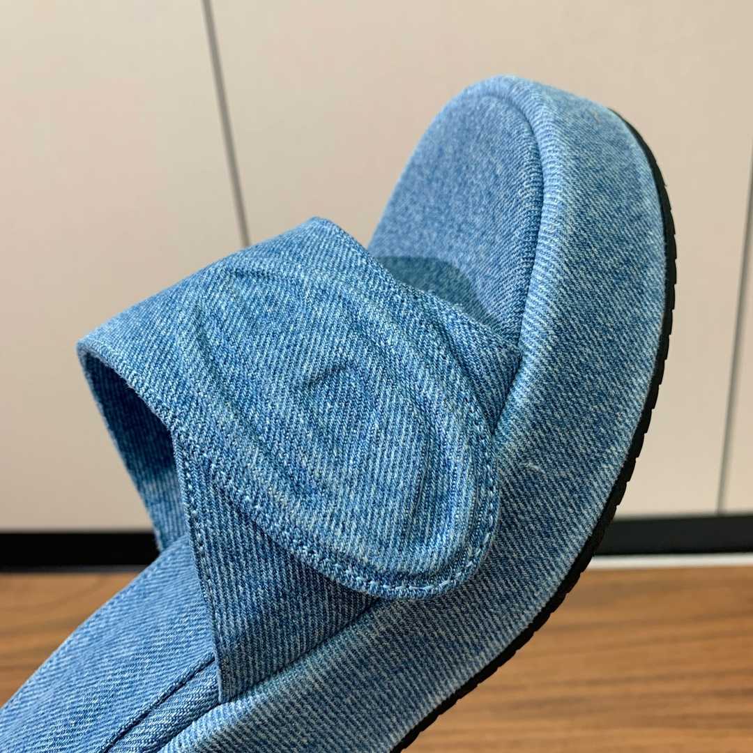 Diesel Sa-Oval D Pf W Denim Sandals - DopestKickz