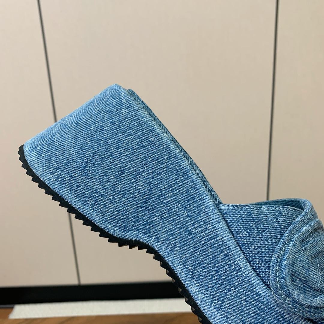 Diesel Sa-Oval D Pf W Denim Sandals - DopestKickz