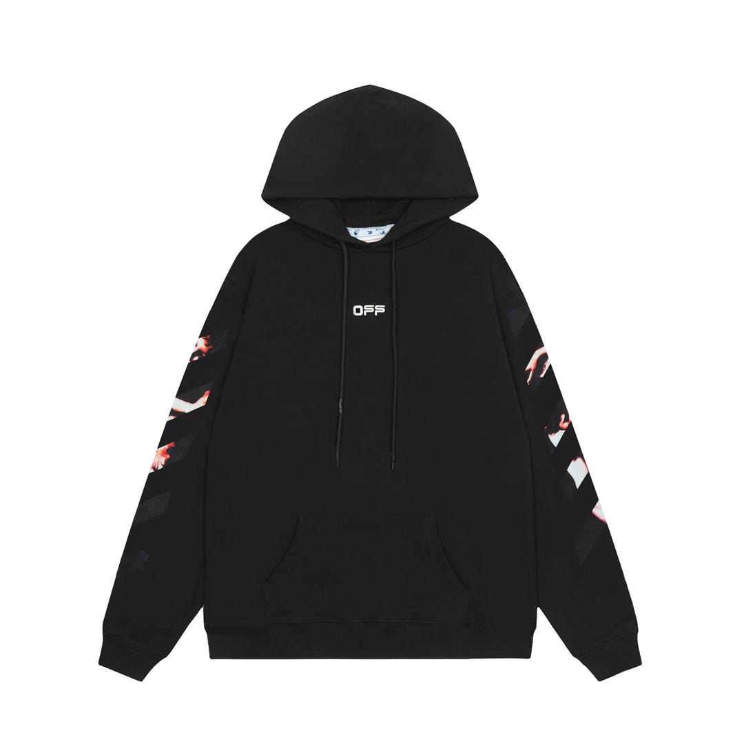 Off-White Caravaggio Arrows Hoodie - DopestKickz