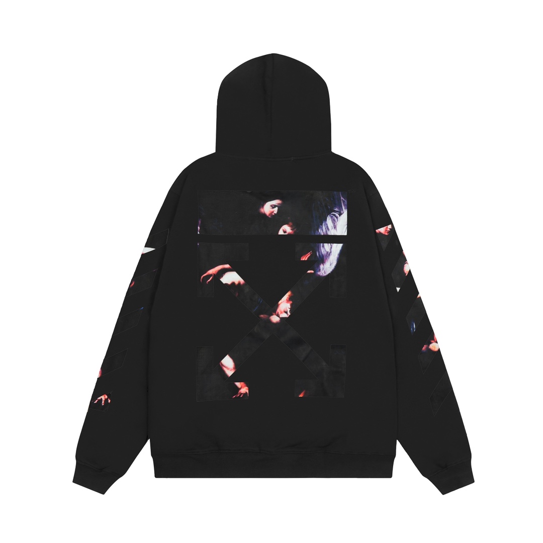 Off-White Caravaggio Arrows Hoodie - DopestKickz