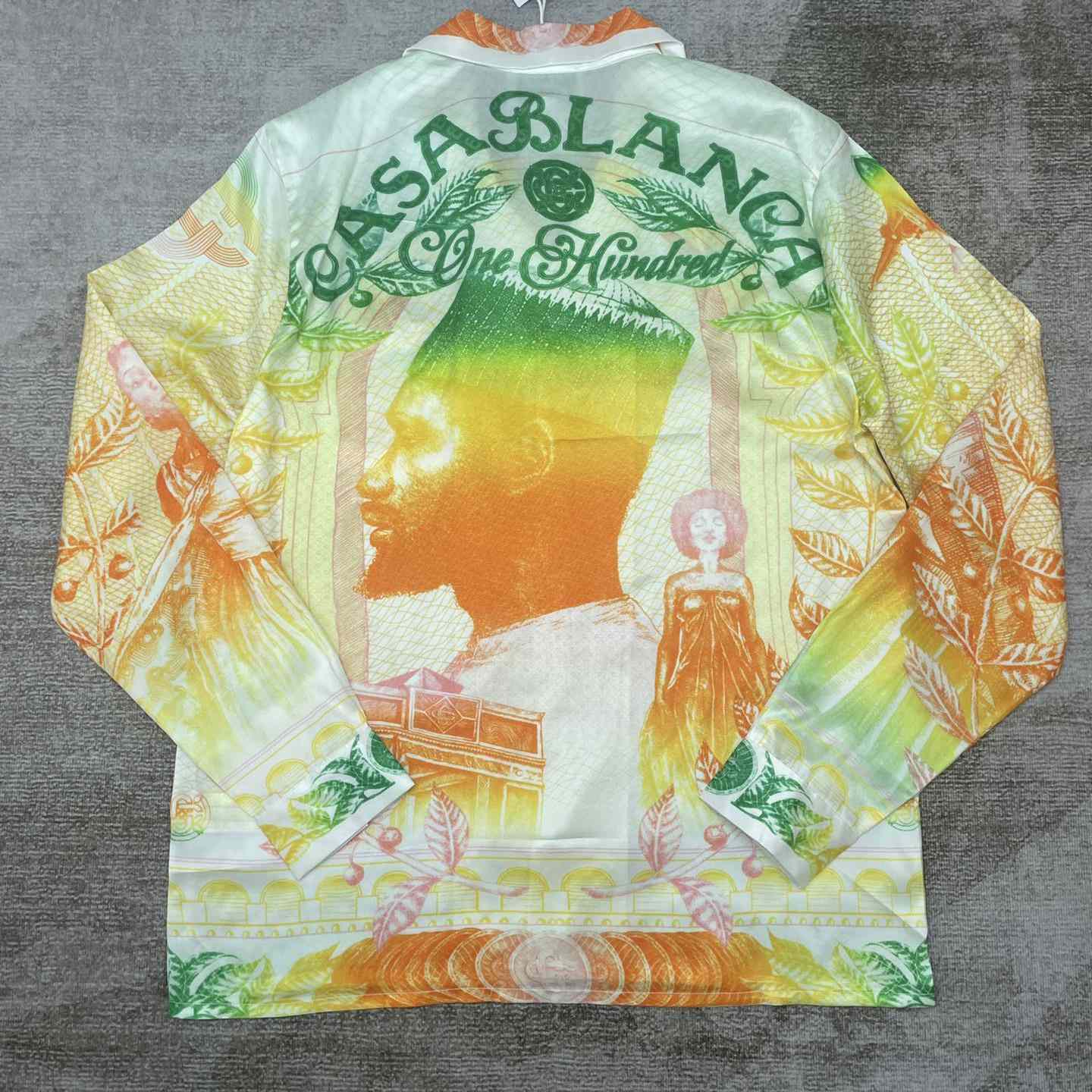 Casablanca La Monnaie Silk Shirt    CA3472 - DopestKickz